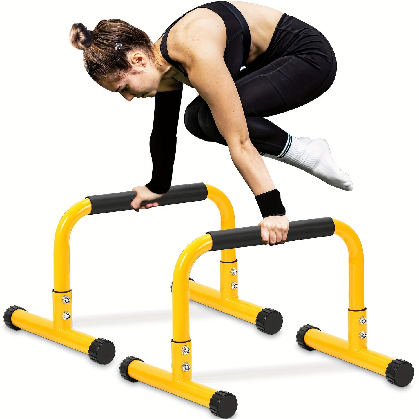 PowerGrip™ Pro Parallel Push-Up Bars – Heavy-Duty 35.56 cm
