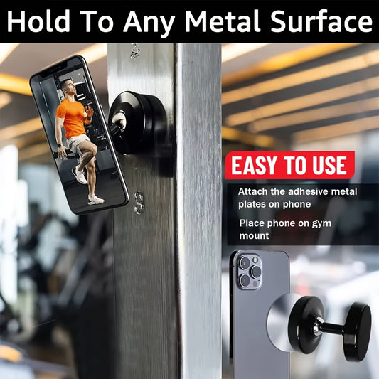 DualGrip Pro™ – Magnetische Telefoonhouder voor Fitness & Rijden