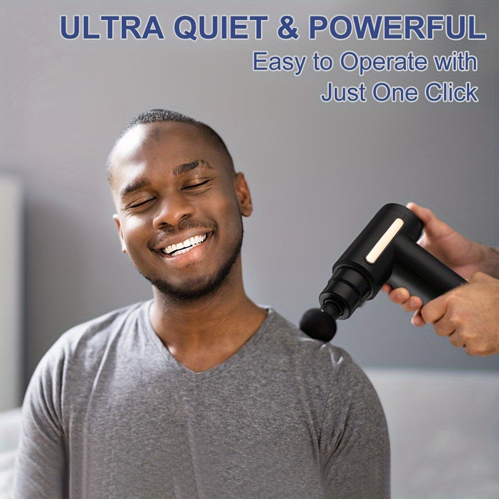 PowerRelief™ Massage Gun – Krachtige Spierherstel Therapie voor Thuis of Onderweg