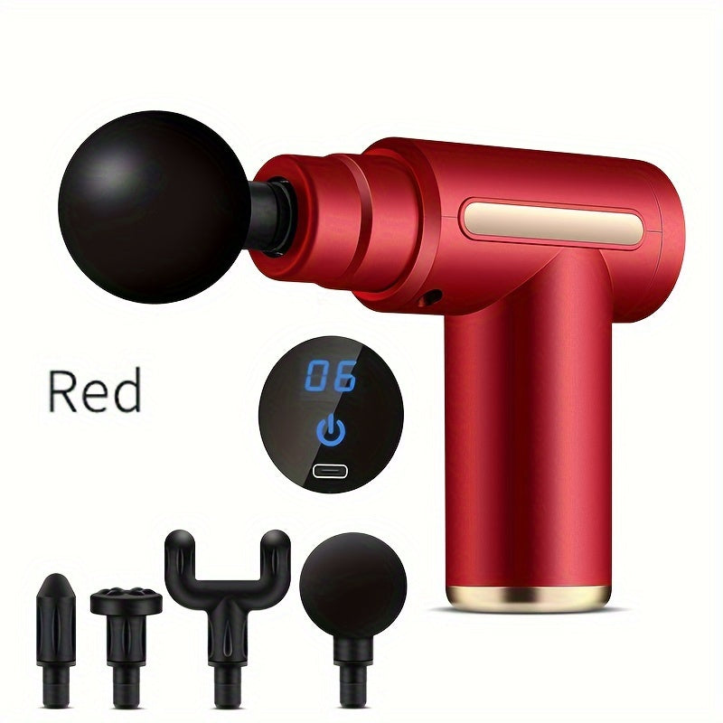 PowerRelief™ Massage Gun – Krachtige Spierherstel Therapie voor Thuis of Onderweg
