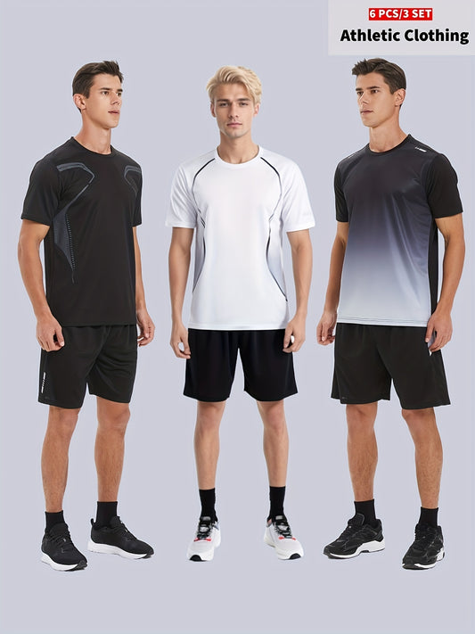 ActiveEdge™ 6-delige Sportset voor Heren – Zomer Performance Pack | Lichtgewicht & Ademend