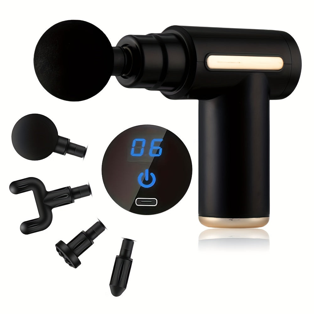 PowerRelief™ Massage Gun – Krachtige Spierherstel Therapie voor Thuis of Onderweg
